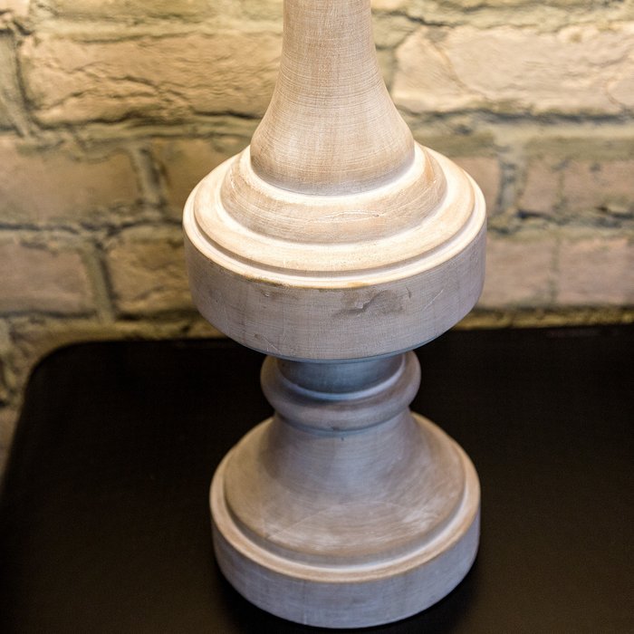 Настольная лампа Гревен с белым абажуром  - лучшие Настольные лампы в INMYROOM