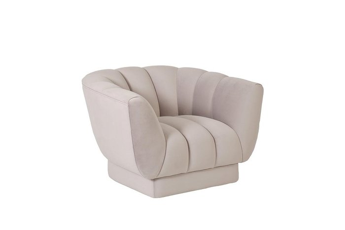 Кресло Fabio бежевого цвета - купить Интерьерные кресла по цене 79500.0
