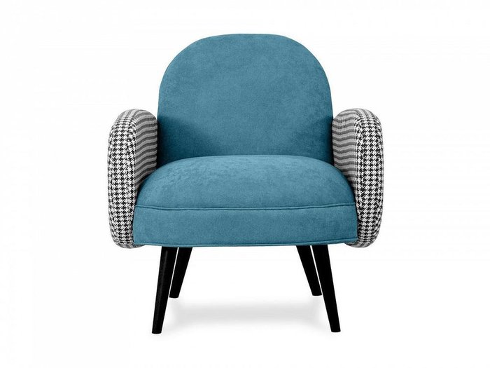 Кресло Bordo синего цвета