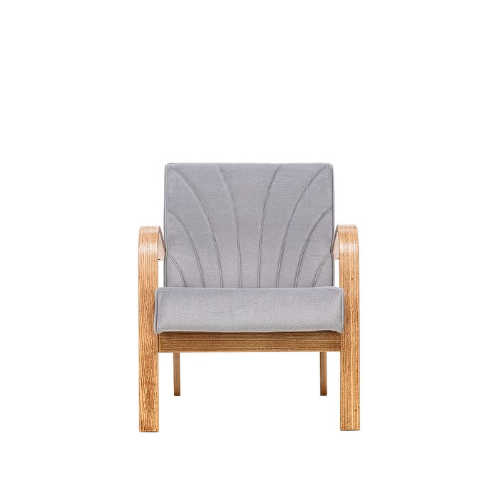 Кресло для отдыха Шелл серого цвета - купить Интерьерные кресла по цене 14999.0