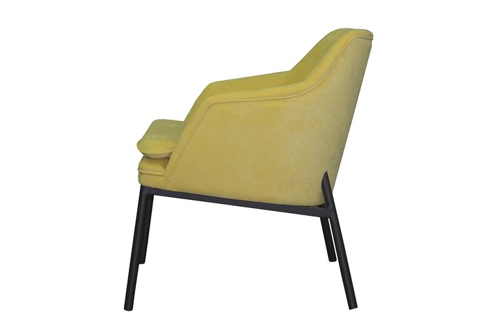 Полукресло Loro желтого цвета - лучшие Интерьерные кресла в INMYROOM