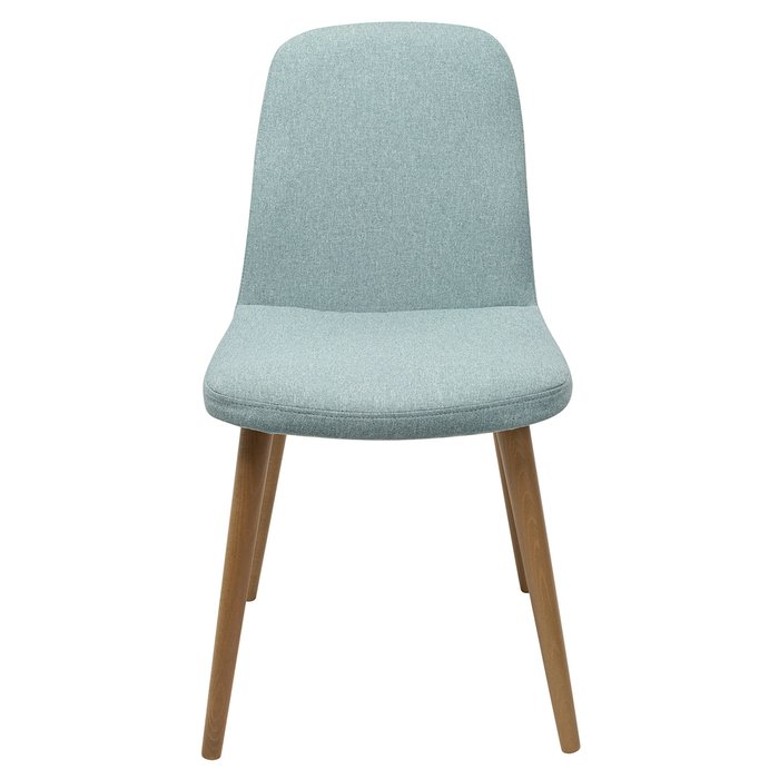Стул мягкий Aky голубого цвета - купить Обеденные стулья по цене 11403.0