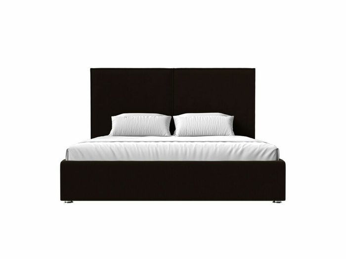 Кровать Аура 180х200 темно-коричневого цвета с подъемным механизмом - купить Кровати для спальни по цене 88999.0