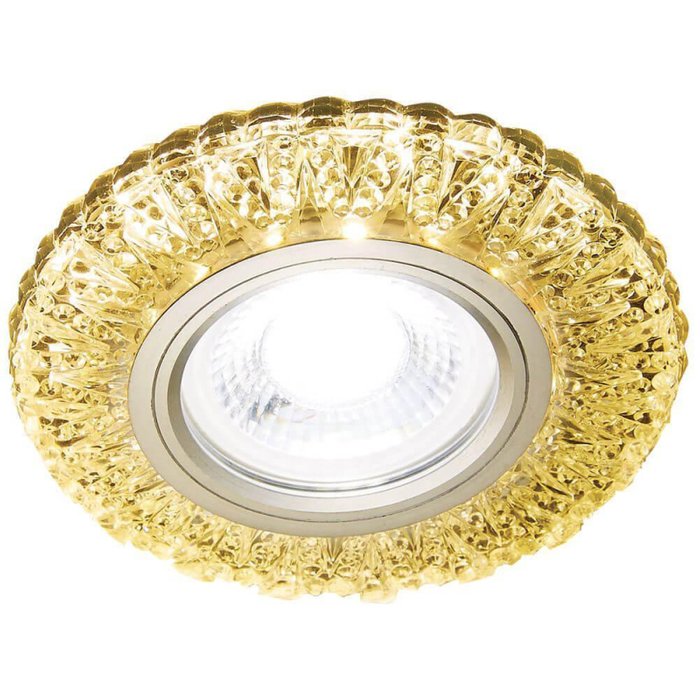 Точечный светильник LED S310 CH/W (пластик)