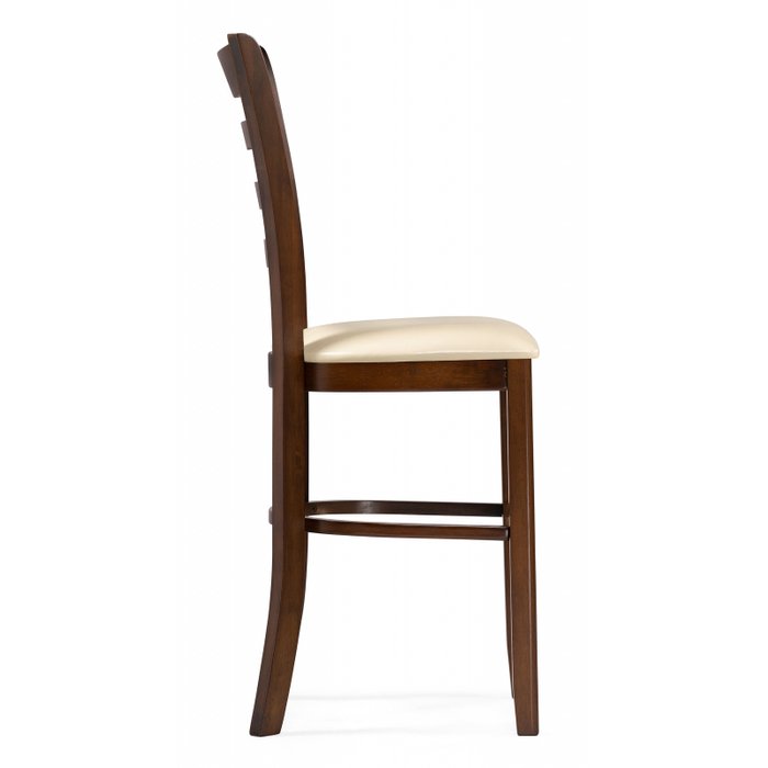 Барный стул Pola коричнево-бежевого цвета - лучшие Барные стулья в INMYROOM