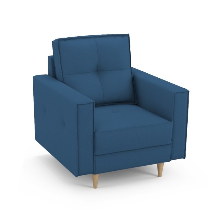 Кресло Otto синего цвета