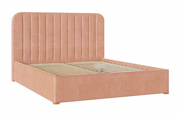 Кровать Севелена 160х200 розового цвета - лучшие Кровати для спальни в INMYROOM
