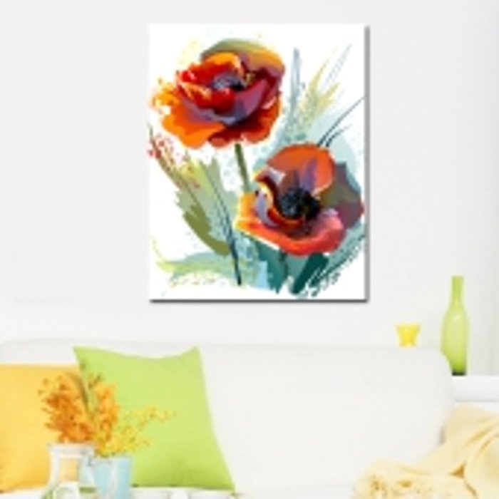 Декоративная картина: Дивные цветы - купить Картины по цене 2790.0