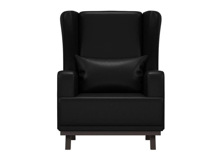 Кресло Джон черного цвета (экокожа) - купить Интерьерные кресла по цене 19990.0