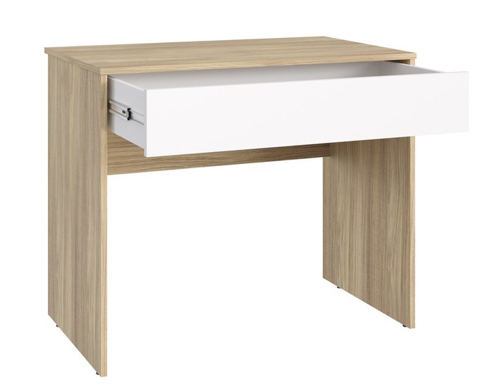 Письменный стол Оскар бежево-белого цвета - купить Письменные столы по цене 6815.0