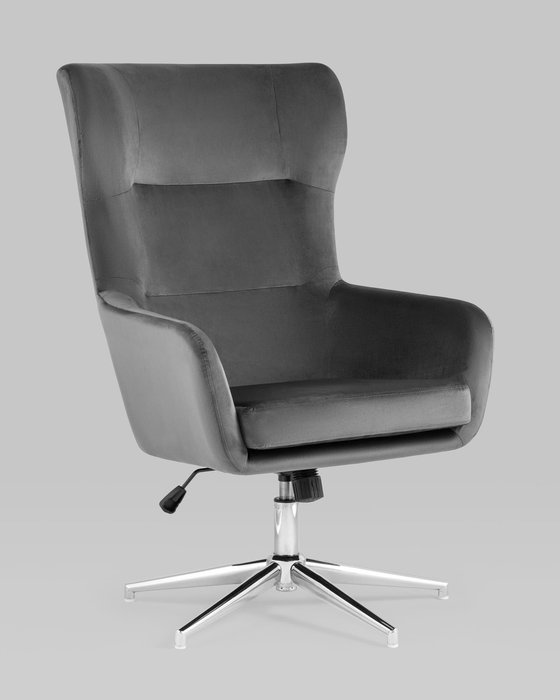 Кресло Артис серого цвета - купить Офисные кресла по цене 22590.0