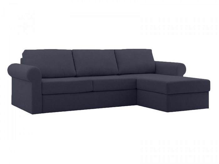 Угловой диван-кровать Peterhof темно-синего цвета - купить Угловые диваны по цене 157930.0