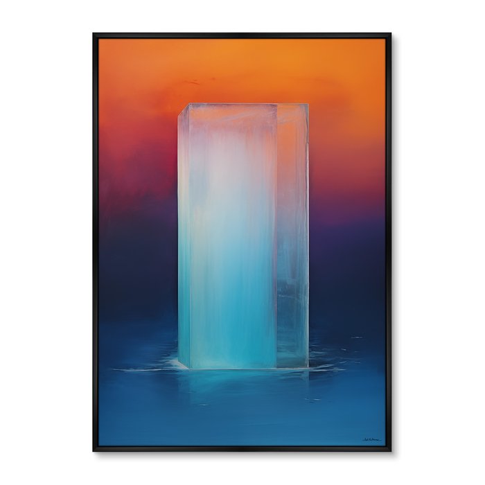 Репродукция картины The Ice Cold, No 1, 2024г.