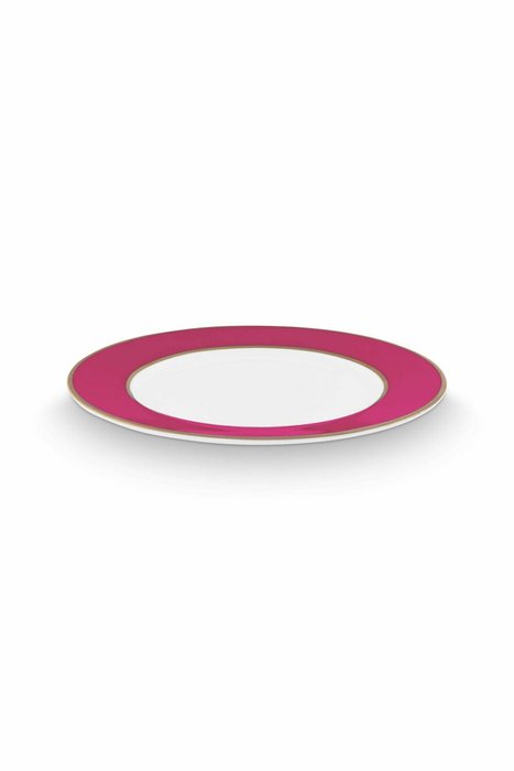 Набор из 2-х тарелок Chique Gold-Pink, D17 см - лучшие Тарелки в INMYROOM