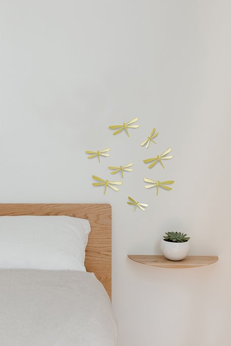 Комплект из 8 украшений Wallflutter на липучках - лучшие Декор стен в INMYROOM Комплект из 8 украшений Wallflutter на липучках - лучшие Декор стен в INMYROOM