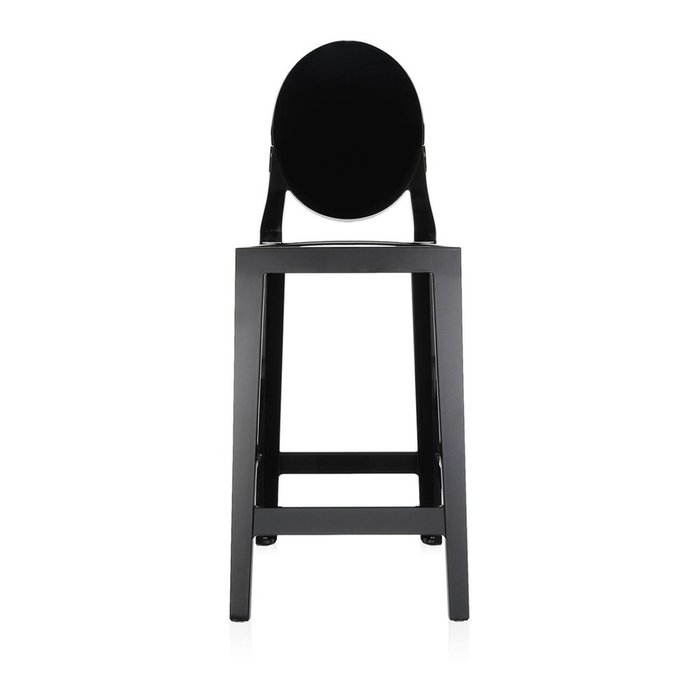 Полубарный стул One More черного цвета - купить Барные стулья по цене 45818.0