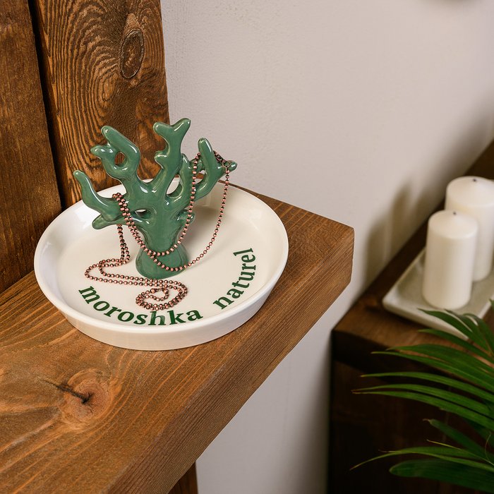 Подставка Naturel зеленого цвета - лучшие Шкатулки в INMYROOM Подставка Naturel зеленого цвета - лучшие Шкатулки в INMYROOM