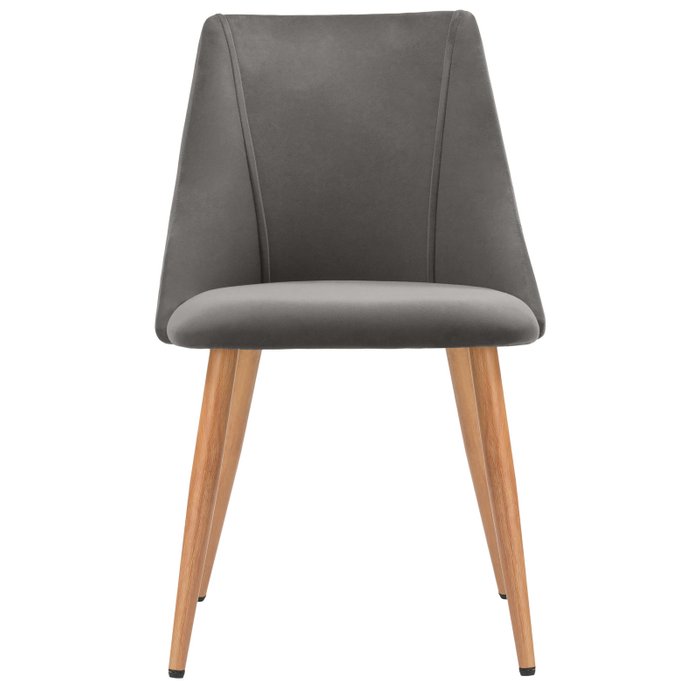 Стул Morgan темно-серого цвета - купить Обеденные стулья по цене 6640.0