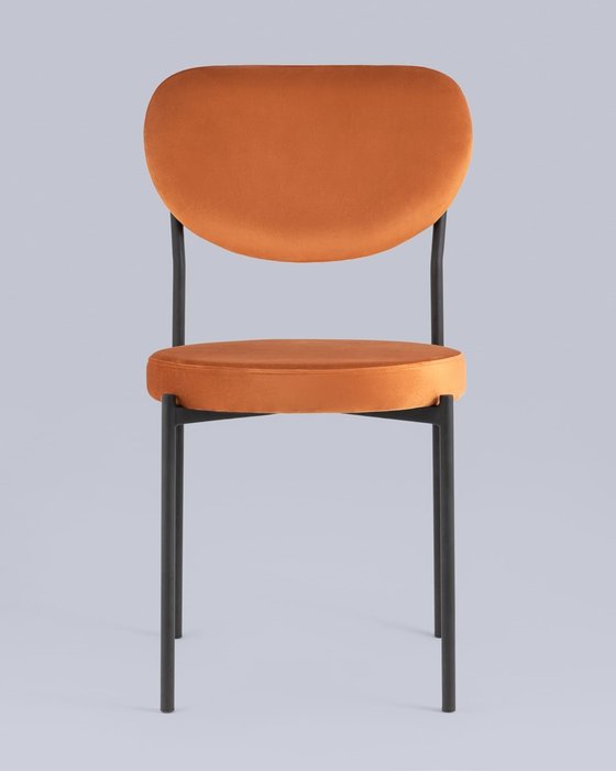 Стул Барбара терракотового цвета - лучшие Обеденные стулья в INMYROOM