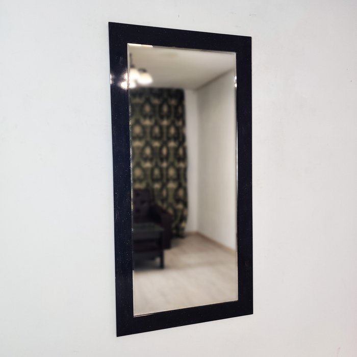 Настенное зеркало Stonehenge 70х140 черно-серебряного цвета - купить Настенные зеркала по цене 86600.0