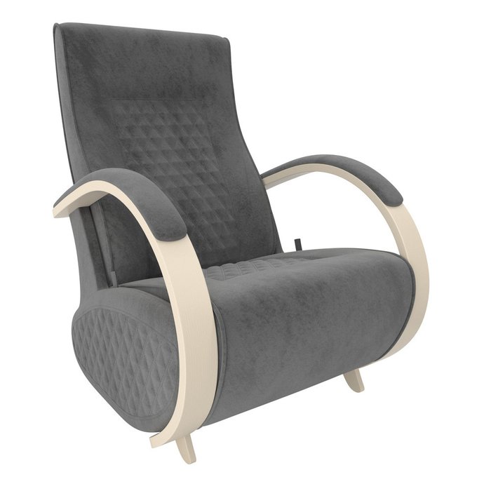 Кресло-глайдер Balance 3 серого цвета