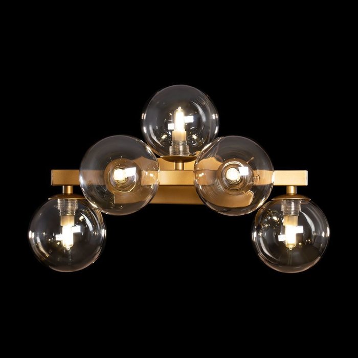 Бра настенное Dallas S цвета матового золота - лучшие Бра и настенные светильники в INMYROOM