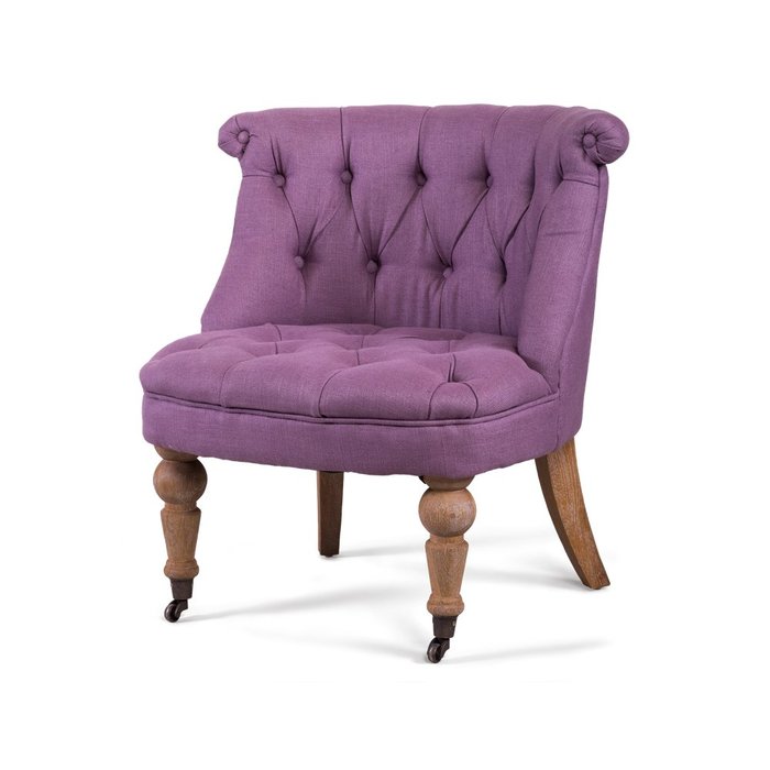 Кресло Clubchair фиолетового цвета