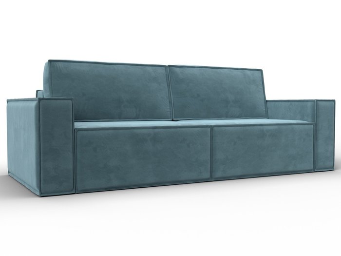 Прямой диван-кровать Куба бирюзового цвета Прямой диван-кровать Куба бирюзового цвета