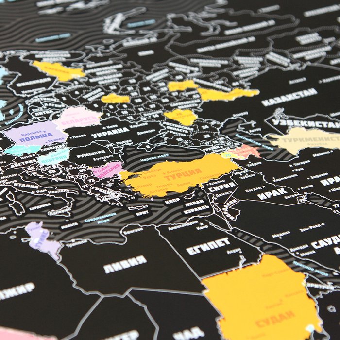 Карта true map plus black Карта true map plus black