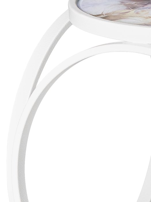 Кофейный столик Sfera белого цвета - купить Кофейные столики по цене 9900.0
