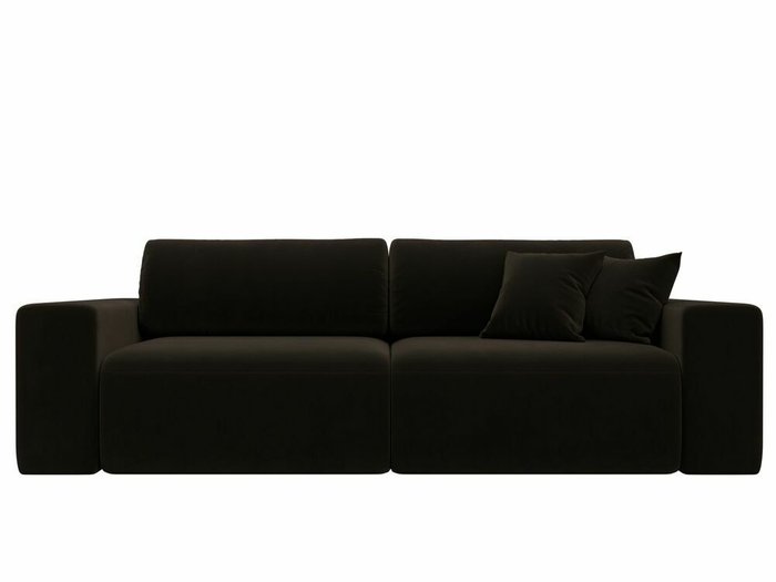 Диван-кровать Лига 036 Классик темно-коричневого цвета - купить Прямые диваны по цене 69999.0