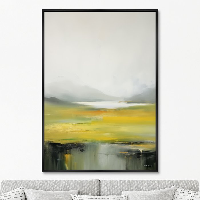 Репродукция картины Landscape collection, The valley, No 2, 2024г. - купить Картины по цене 24999.0