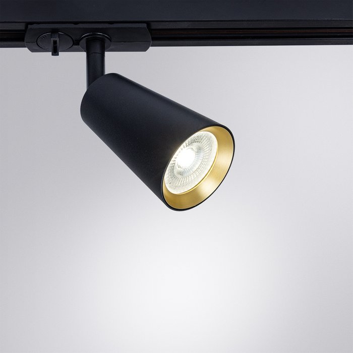 Трековый светильник Arte Lamp CINTURA A2355PL-1BK - купить Трековые светильники по цене 1150.0 Трековый светильник Arte Lamp CINTURA A2355PL-1BK - купить Трековые светильники по цене 1150.0