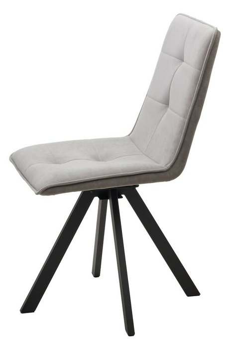 Стул поворотный Bronx серого цвета - купить Обеденные стулья по цене 7150.0