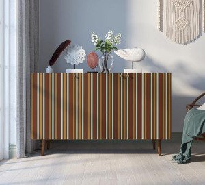 Комод Berber с тремя дверцами 20 принт - лучшие Комоды в INMYROOM