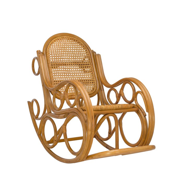 Кресло-качалка Novo с подушкой мед - купить Садовые кресла по цене 20448.0