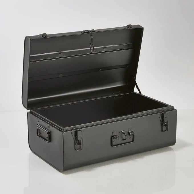 Сундук-чемодан Masa черного цвета - купить Сундуки по цене 5039.0