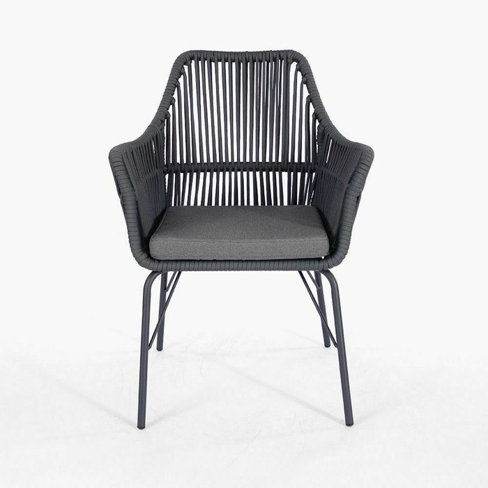 Садовый cтул Аспен темно-серого цвета - купить Садовые стулья по цене 25900.0