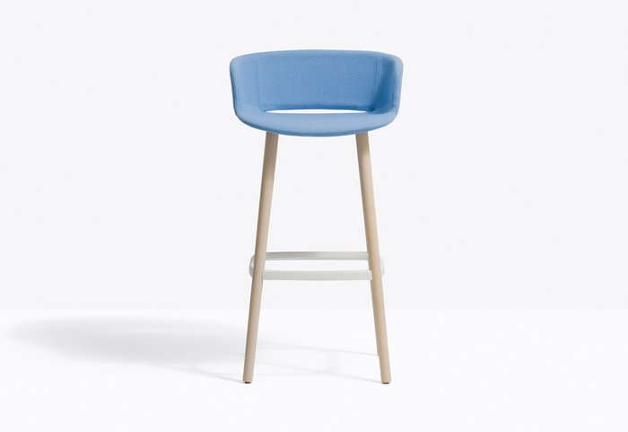 Табурет Babila голубого цвета - купить Барные стулья по цене 20250.0