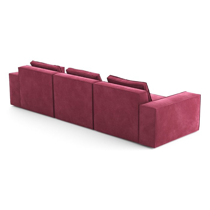 Диван Jared (332 см) красного цвета - лучшие Прямые диваны в INMYROOM