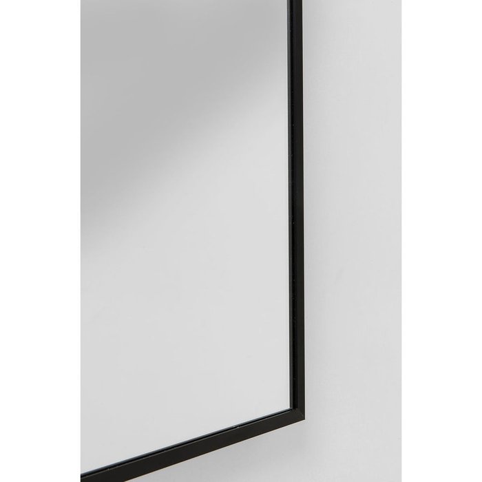 Зеркало Bella с черной металлической рамой - лучшие Настенные зеркала в INMYROOM
