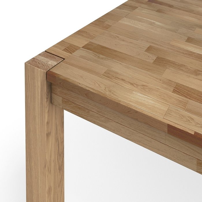 Стол обеденный квадратный Adelita коричневого цвета - лучшие Обеденные столы в INMYROOM