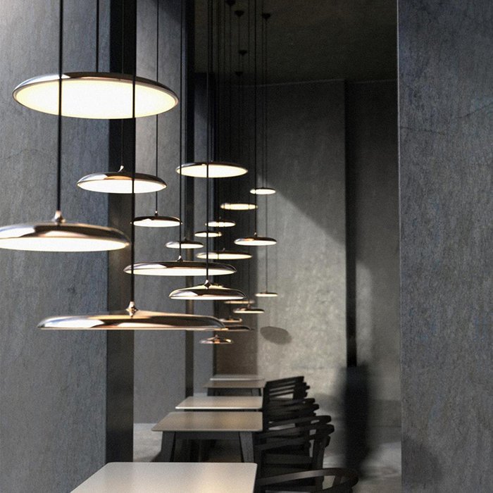 Подвесной светильник Nordlux Artist Pendant L светло-зеленого цвета - лучшие Подвесные светильники в INMYROOM