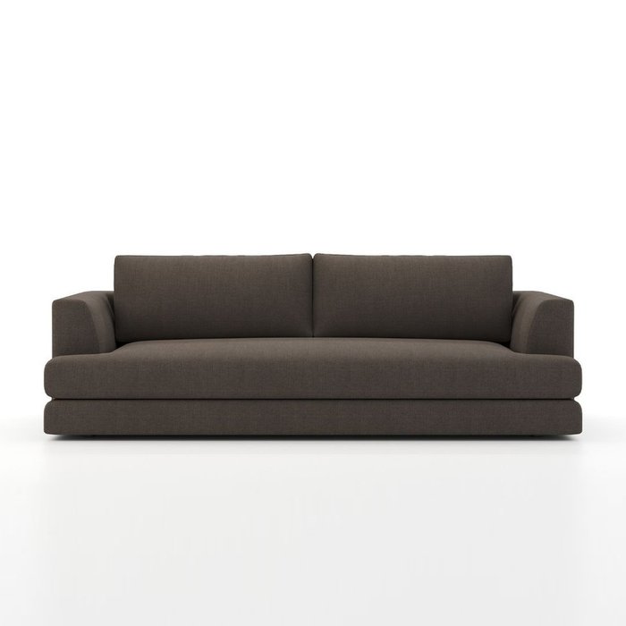 Диван Cross XL коричневого цвета - купить Прямые диваны по цене 148700.0