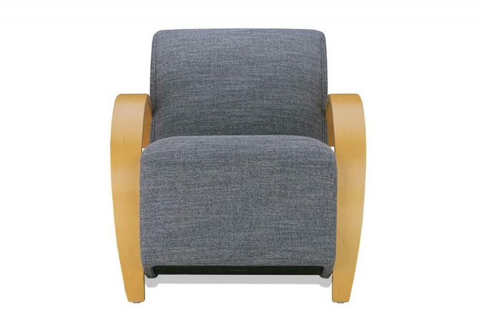Кресло Паладин Комфорт серого цвета - купить Интерьерные кресла по цене 40310.0
