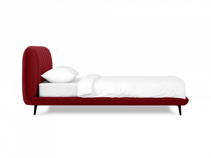 Кровать Amsterdam 180х200 бордового цвета - лучшие Кровати для спальни в INMYROOM