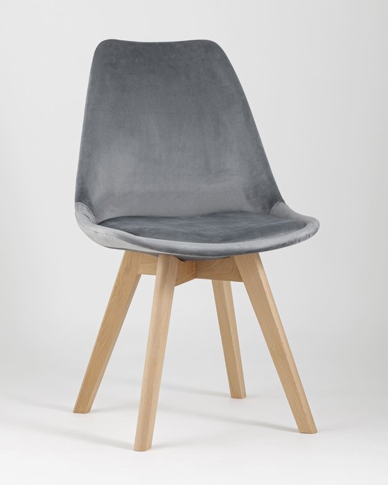 Стул Franfurt серого цвета - купить Обеденные стулья по цене 5790.0