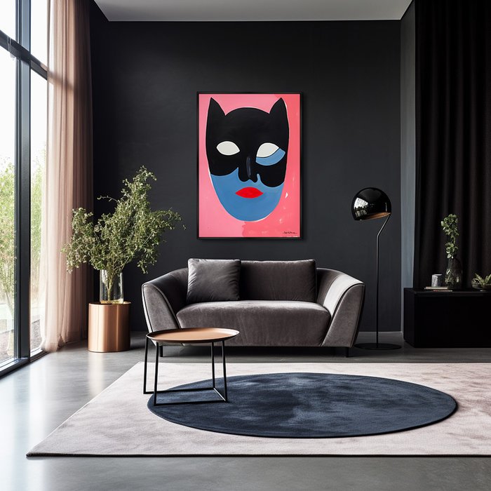 Репродукция картины The Mask collection, Та самая, 2024г. - лучшие Картины в INMYROOM