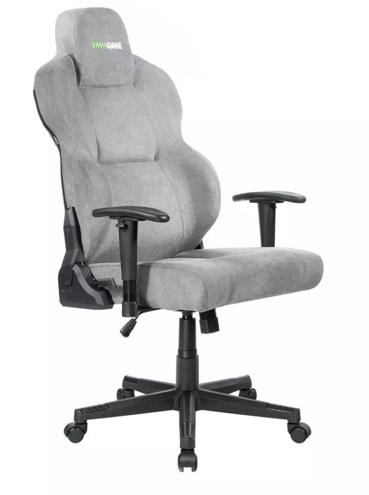 Игровое компьютерное кресло Unit Fabric Upgrade серого цвета