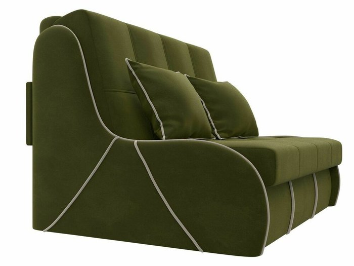 Прямой диван-кровать Риттэр зеленого цвета - лучшие Прямые диваны в INMYROOM